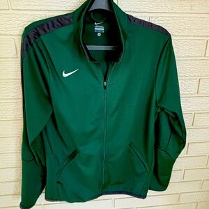 Men’s Nike Green zip sport coat